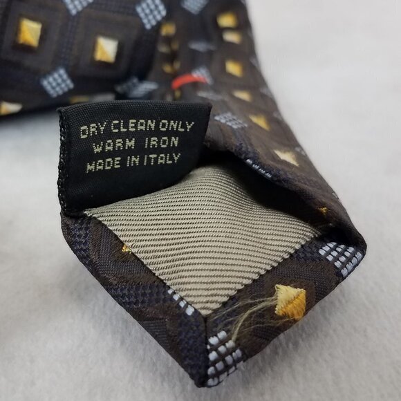 Ermenegildo Zegna 100% Silk Neck Tie Made in Italy - Picture 4 of 5